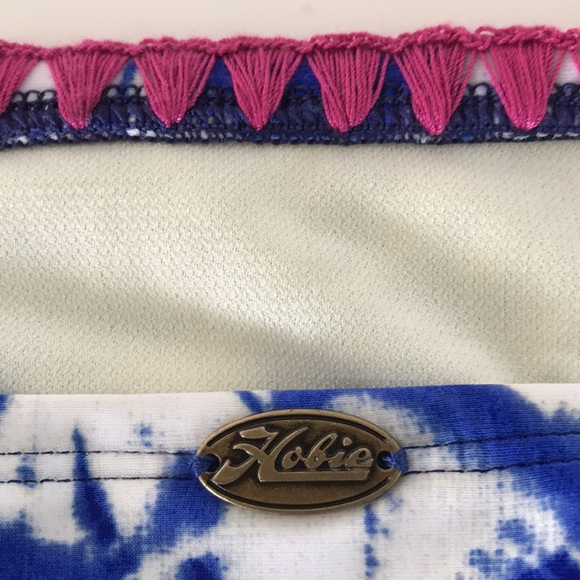 Hobie blue cream swim bottom size XL NWT - Picture 4 of 6